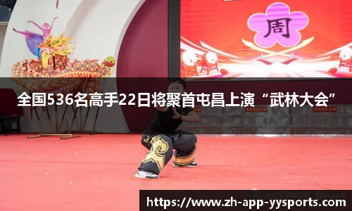 全国536名高手22日将聚首屯昌上演“武林大会”